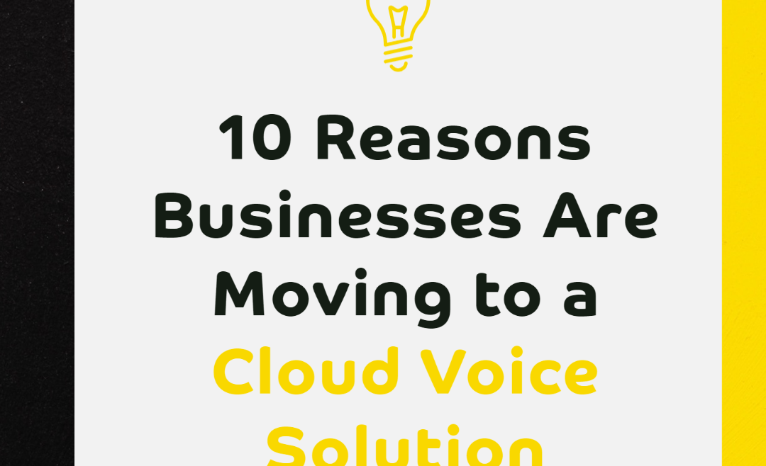 10 reasons to move cloud