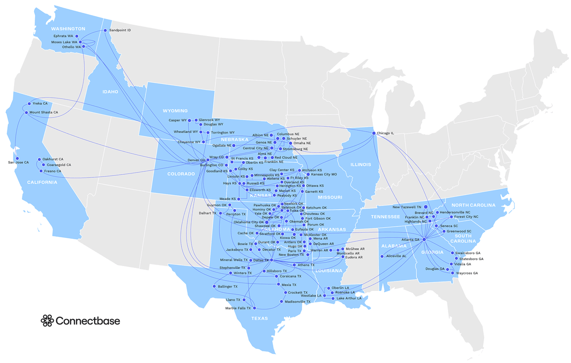 Vyve Backbone carrier map (Updated: January 2026)